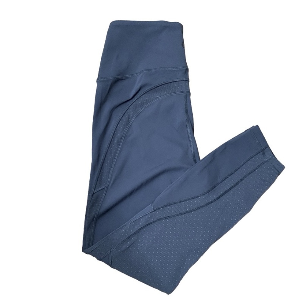 Lululemon Gray Dots Sheer Mesh Leggings